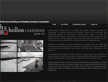 Tablet Screenshot of hollon-cannon.com
